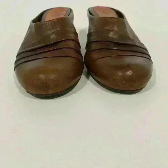 Nurture by Lamaze Fawn slip-on clog heel Brown Leather Women size 7 - Picture 4 of 7